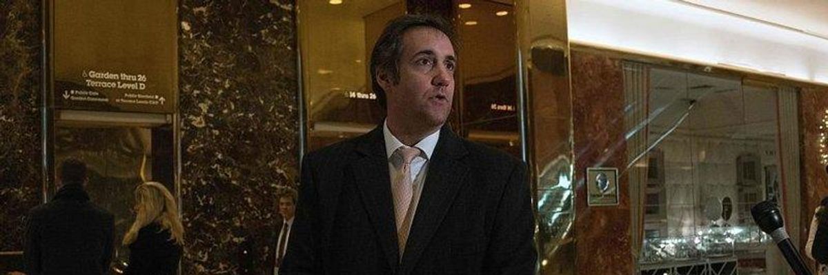 Fear Not, Says Trump, Personal Lawyer Michael Cohen Won't "Flip"