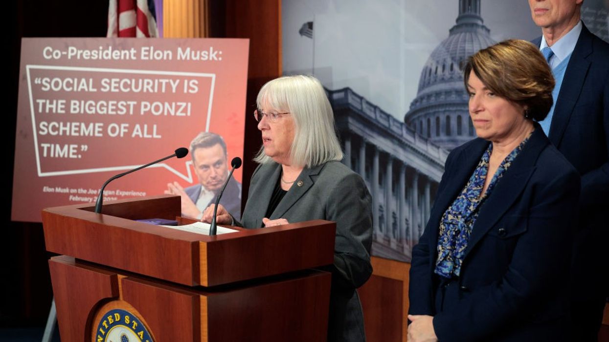 Leader Schumer And Senate Democrats Speak On Social Security Benefits