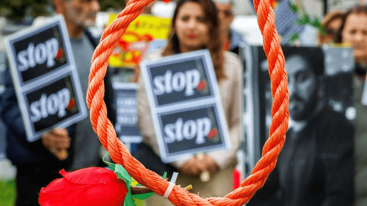 Lebanese protest against the death penalty