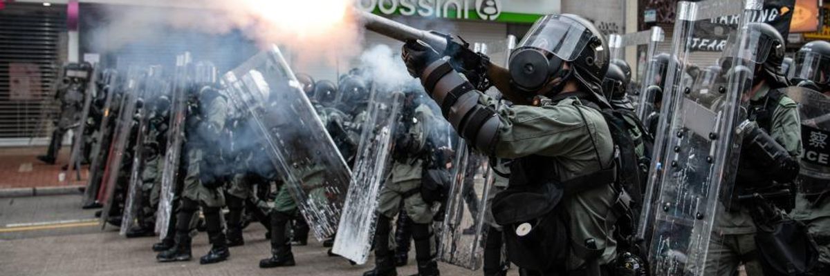 New Report Details How Tear Gas Used to 'Crush Peaceful Protests' Around the World