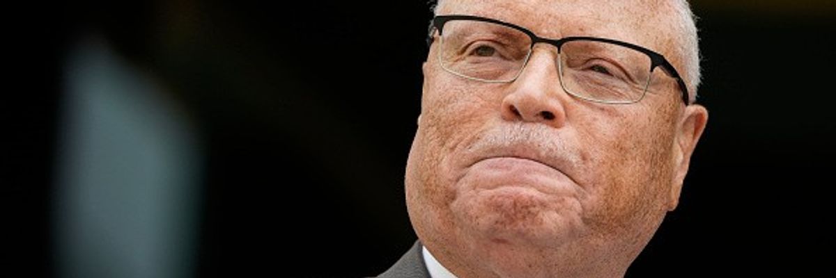 Lee Saunders, president of the American Federation of State, County and Municipal Employees (AFSCME)