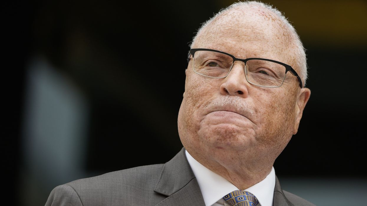 Lee Saunders, president of the American Federation of State, County, and Municipal Employees (AFSCME)