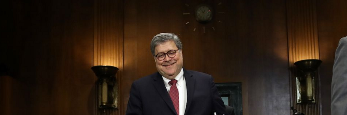 William Barr Is Orchestrating a Slow-Rolling Coup Against the Constitutional Order