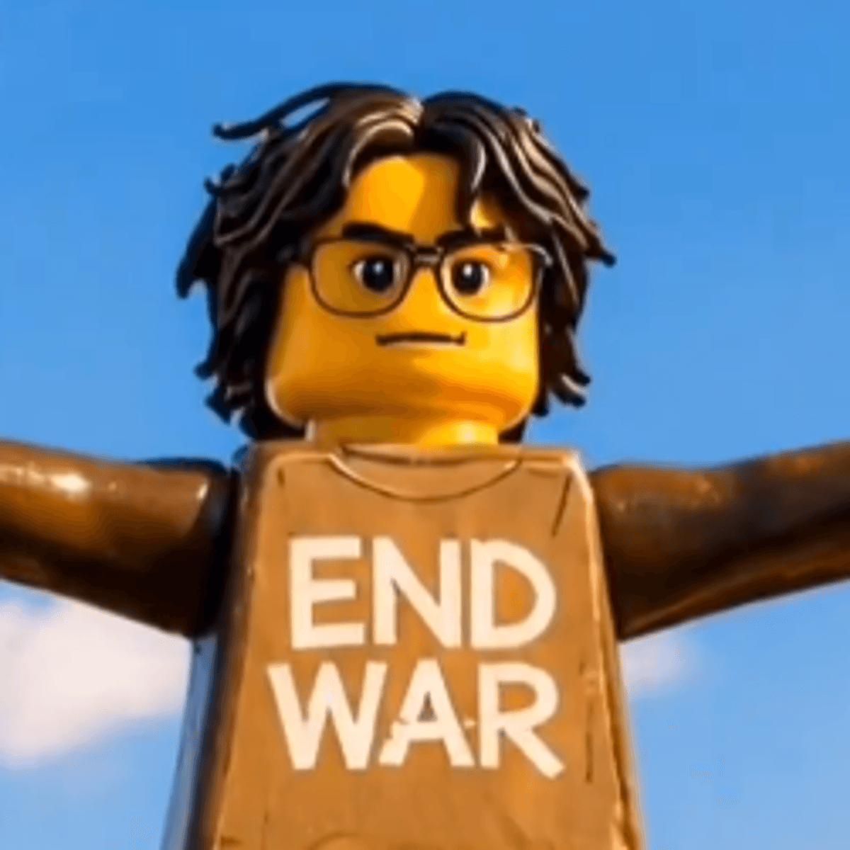 Lego video depicting peace activist Guido Reichstadter