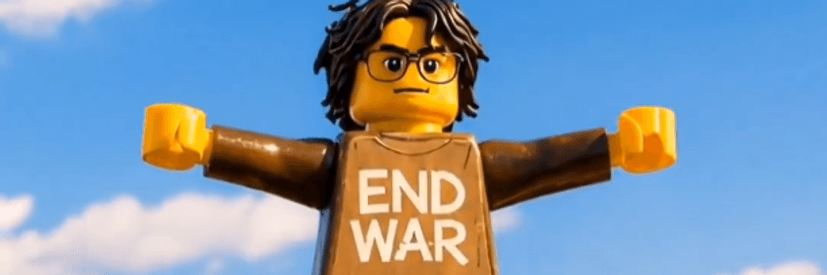 Lego video depicting peace activist Guido Reichstadter