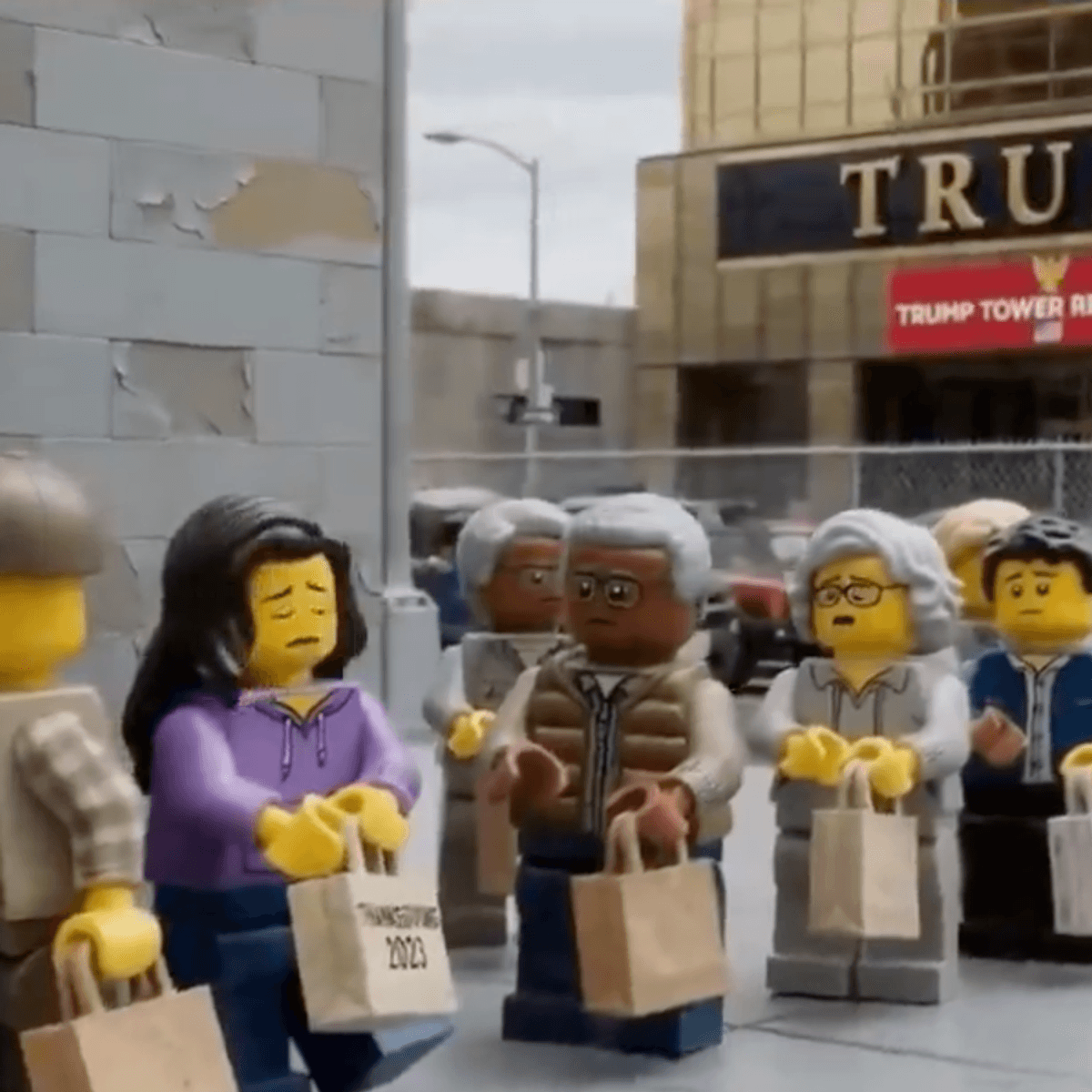 Lego Video still Iran war