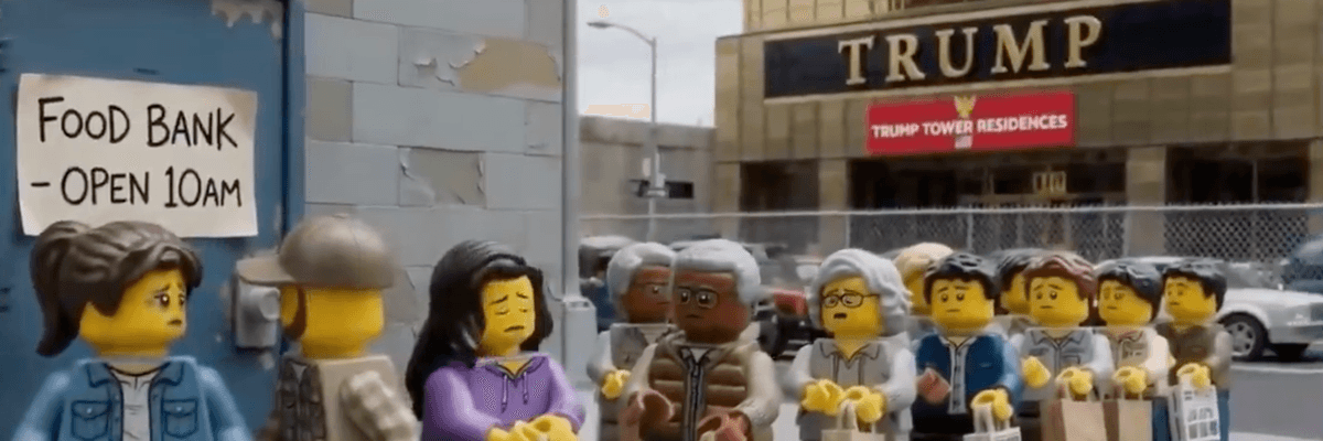 Lego Video still Iran war