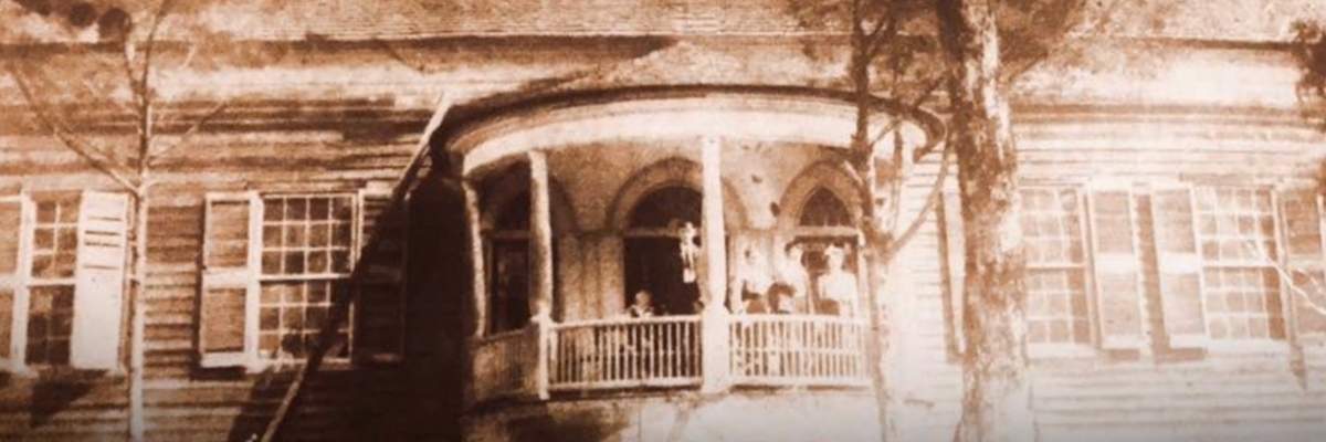 Lenoir Plantation in a historic photograph