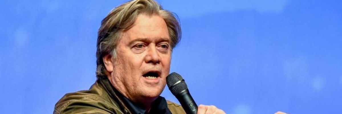 'A Badge of Honor': Steve Bannon Tells National Front in France, 'Let Them Call You Racists'
