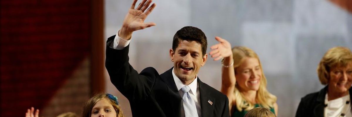 Paul Ryan Demands the Work-Life Balance His Policies Crush