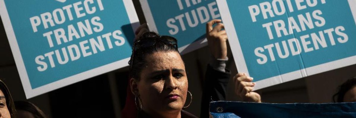 Arkansas GOP Condemned for Veto Override That Continues 'Discriminatory Crusade Against Trans Youth'