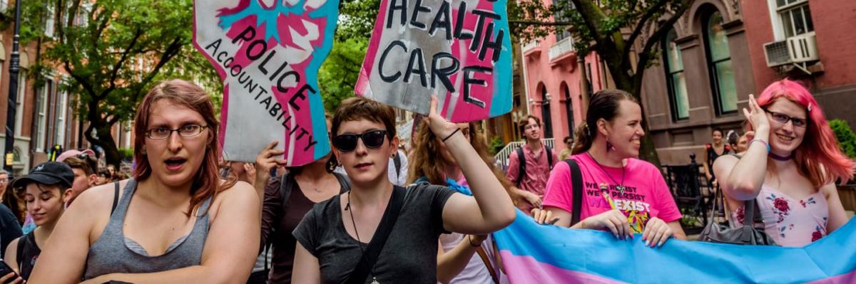 'An Important Step': Biden's HHS Reverses Trump Attack on Healthcare Protections for Transgender People
