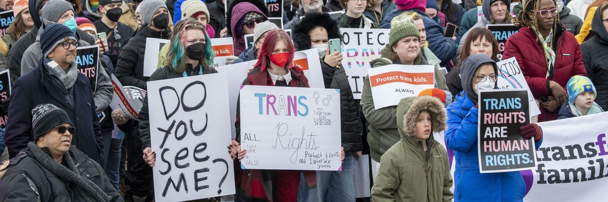 NC Legislature Overrides Vetoes of Republican Bills That Launch 'All-Out Attack' on Trans Youth