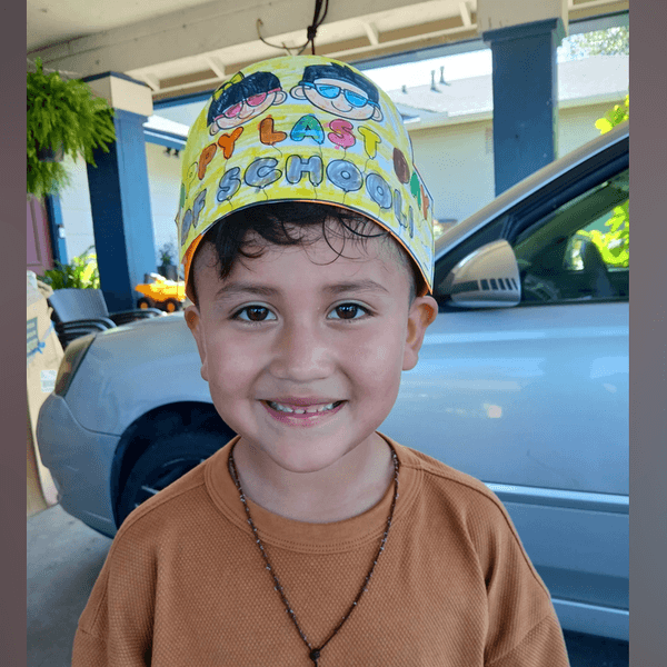 Liam Tadeo is seen in a family photo that his aunt posted on a GoFundMe fundraiser