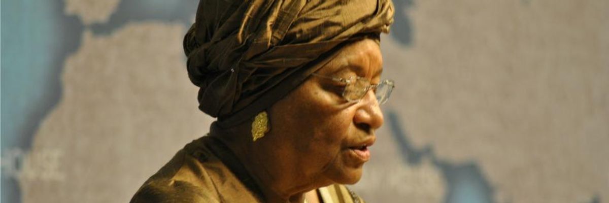 'We Will Lose This Battle:' Liberian President Implores Obama for Help Fighting Ebola
