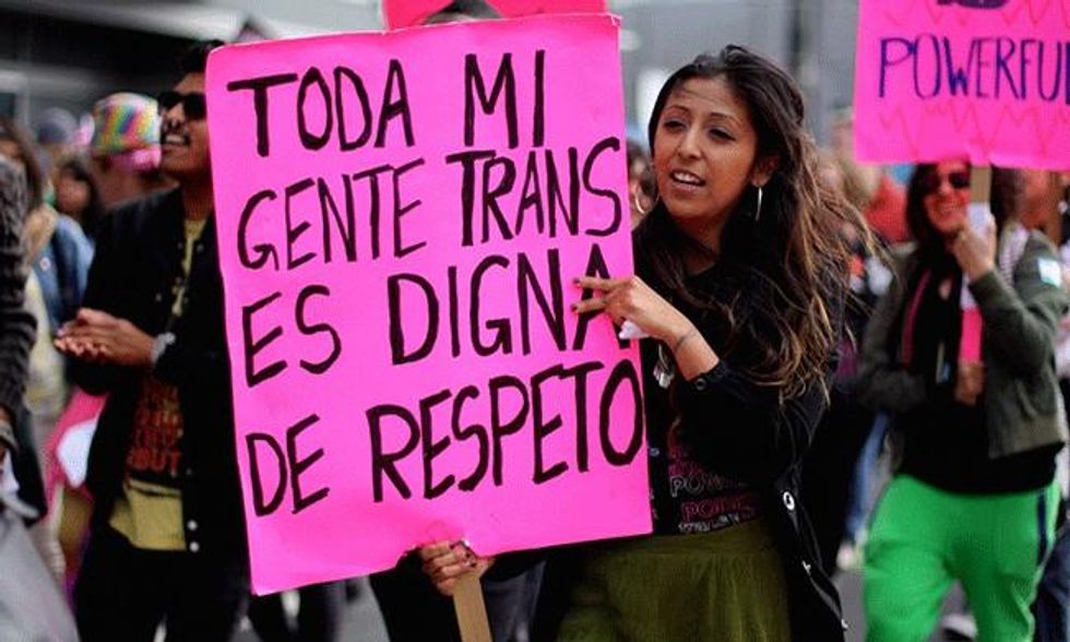 Lidia Salazar, of Mexican descent, works with queer and trans survivors of violence through her work with Community United Against Violence, one of the oldest LGBT anti-violence groups in the San Francisco Bay Area.