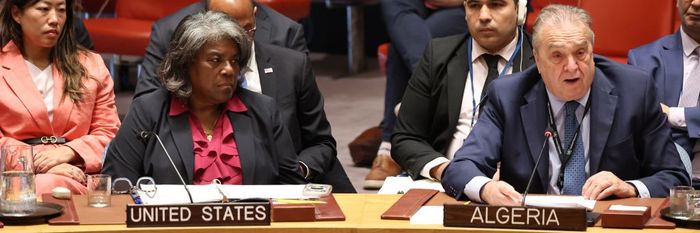 Linda Thomas-Greenfield, the U.S. ambassador to the United Nations