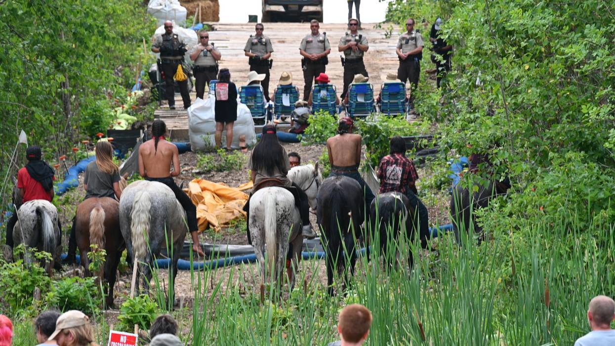 Line 3 water protectors
