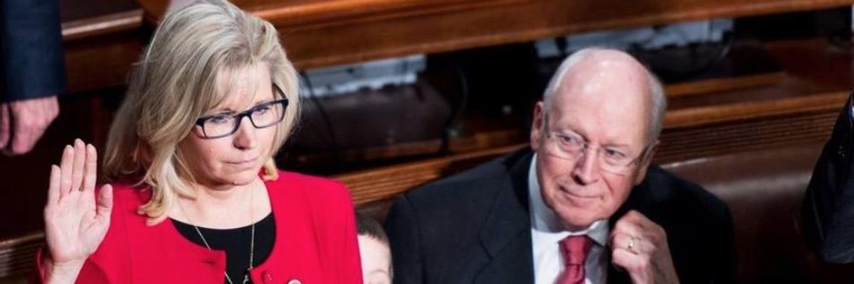 Liz and Dick Cheney.