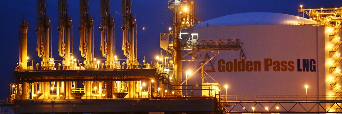 LNG in Port Arthur, Texas.