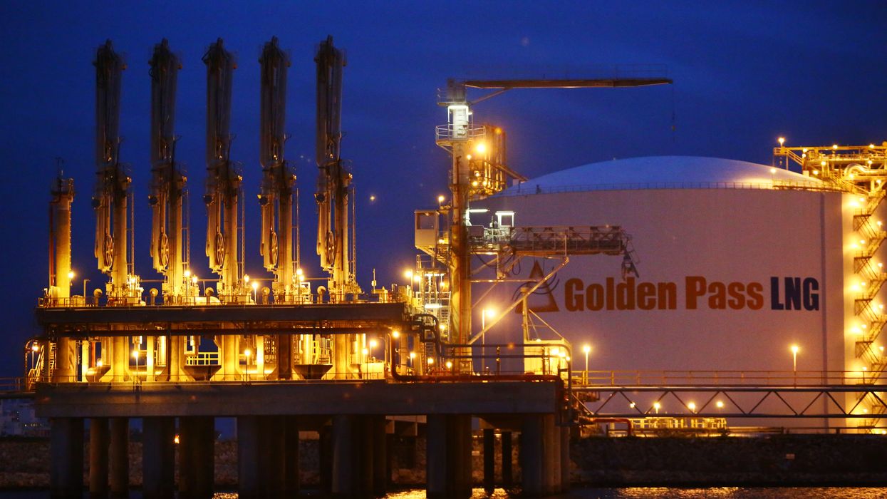 LNG in Port Arthur, Texas.