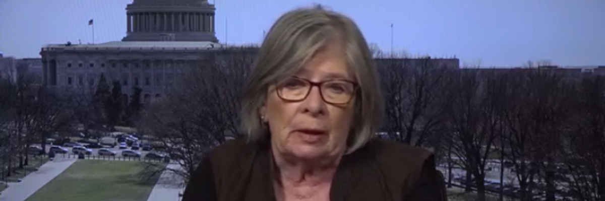 Strike! Barbara Ehrenreich Calls on TSA Workers to Walk Off Job in Protest of Government Shutdown
