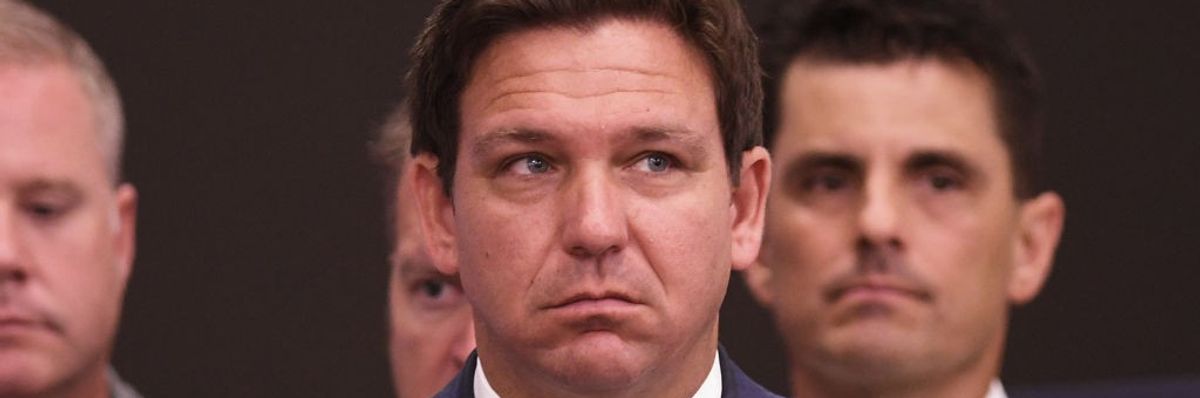 lorida Gov. Ron DeSantis at a press conference