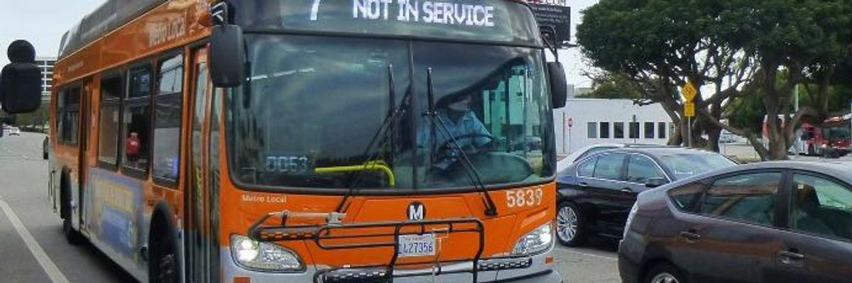 It's Electric: LA First Major US City to Pledge Full Bus Fleet Conversion