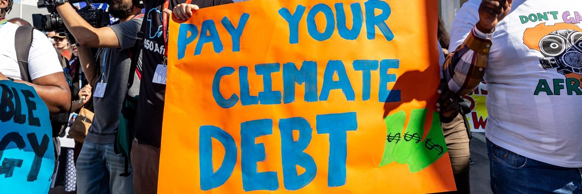 Loss and Damage protest