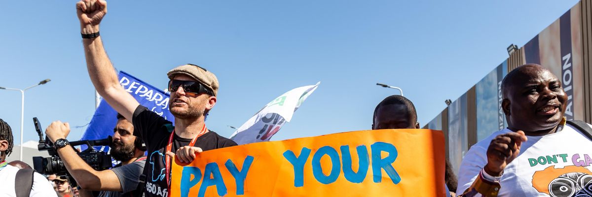 Loss and Damage protest