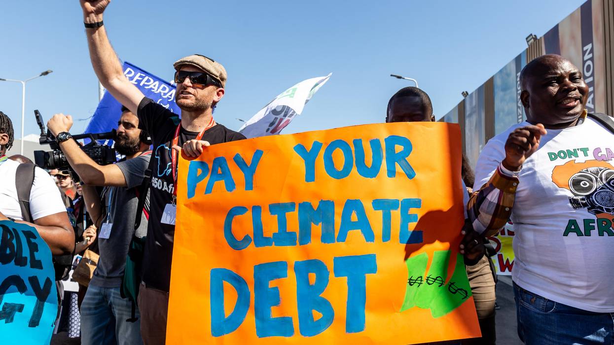 Loss and Damage protest