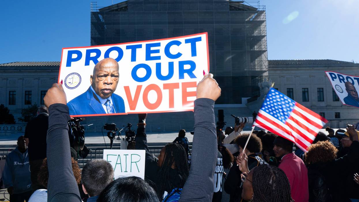 Louisiana Congressional Map Supreme Court Protest