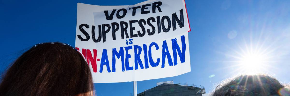Louisiana Congressional Map Supreme Court Protest