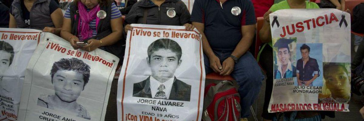 Report Refutes Mexican Government's Line on 43 Missing Students