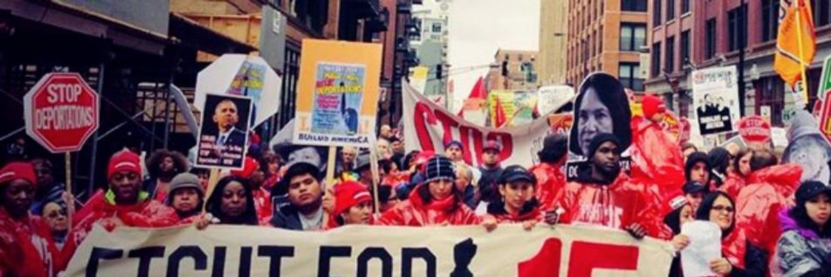 Fight for $15: On Worldwide Day of Action, Workers Demand Livable Wages