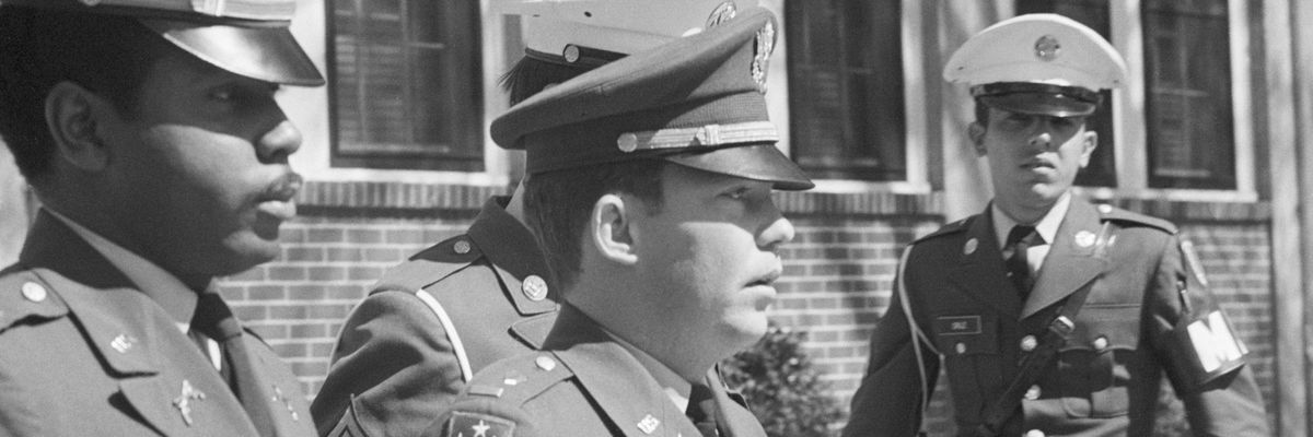 Lt. William Calley Taken to Stockade