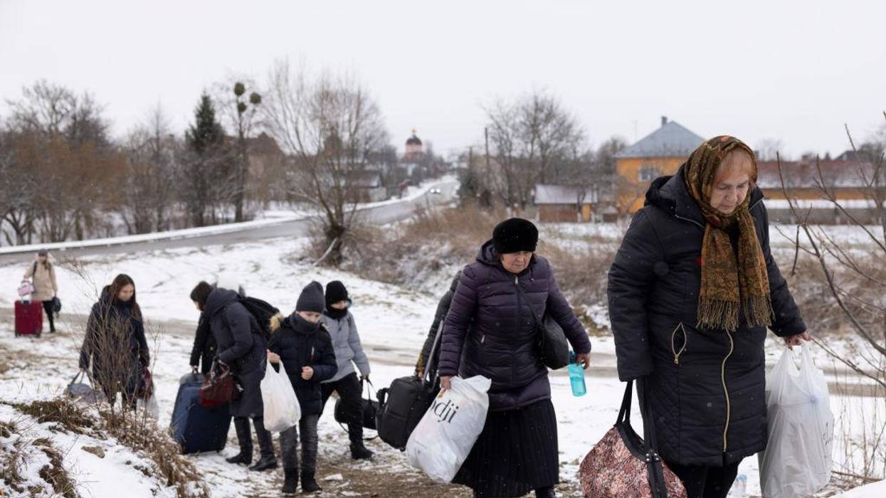 Lviv Provides Stopover And Shelter For Ukrainians Fleeing Russian Attack
