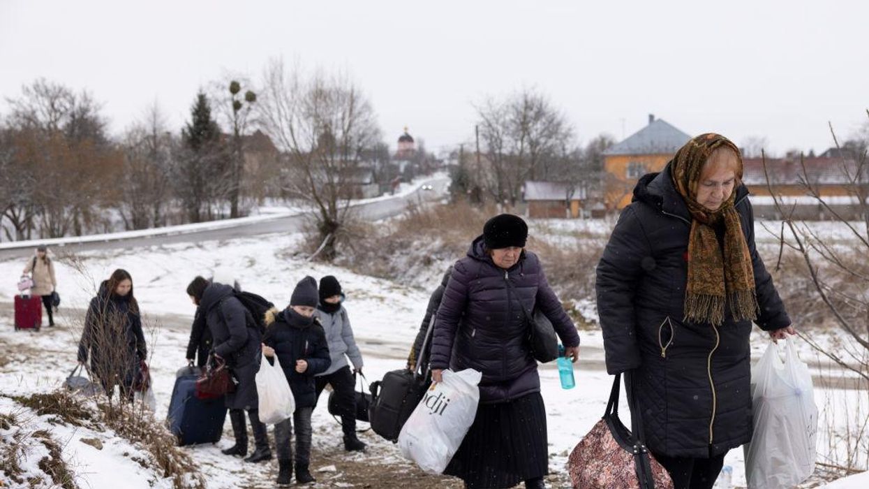 Lviv Provides Stopover And Shelter For Ukrainians Fleeing Russian Attack