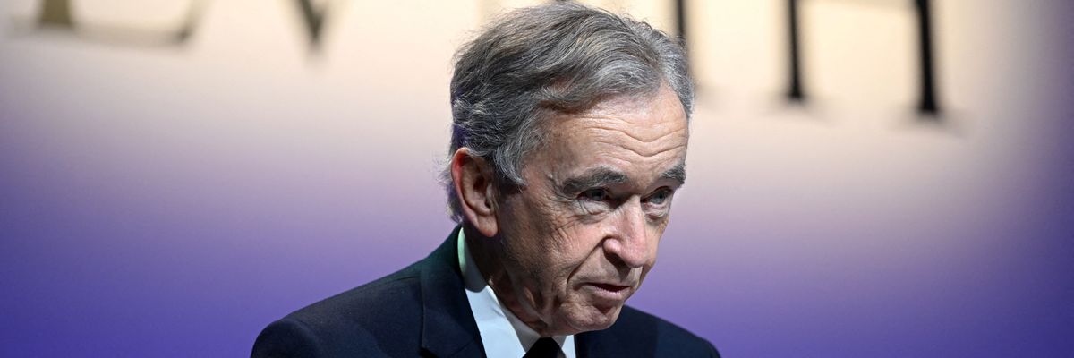 LVMH head Bernard Arnault.