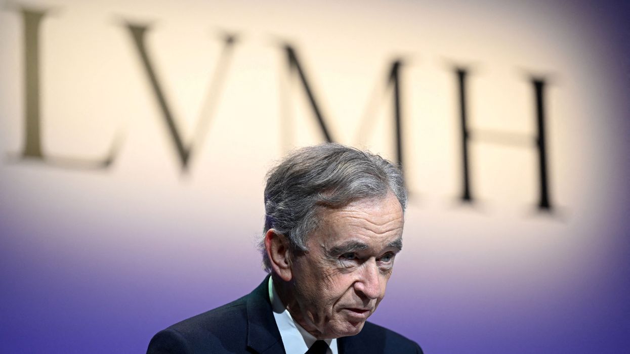 LVMH head Bernard Arnault.