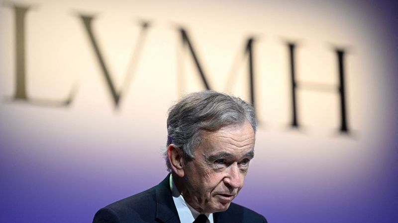 LVMH head Bernard Arnault.