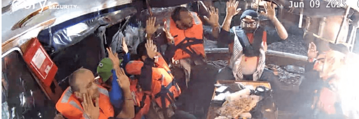 Madleen crew members