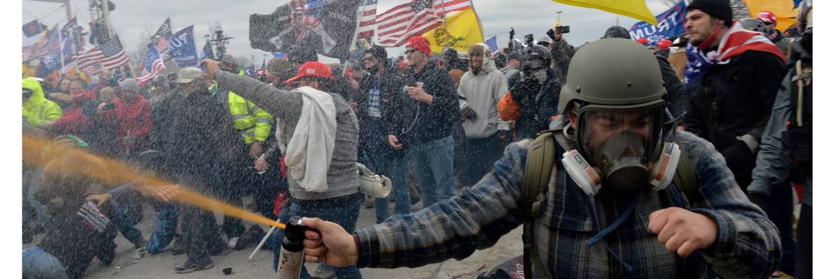 MAGA's "day of love" at the Capitol on Jan. 6, 2021