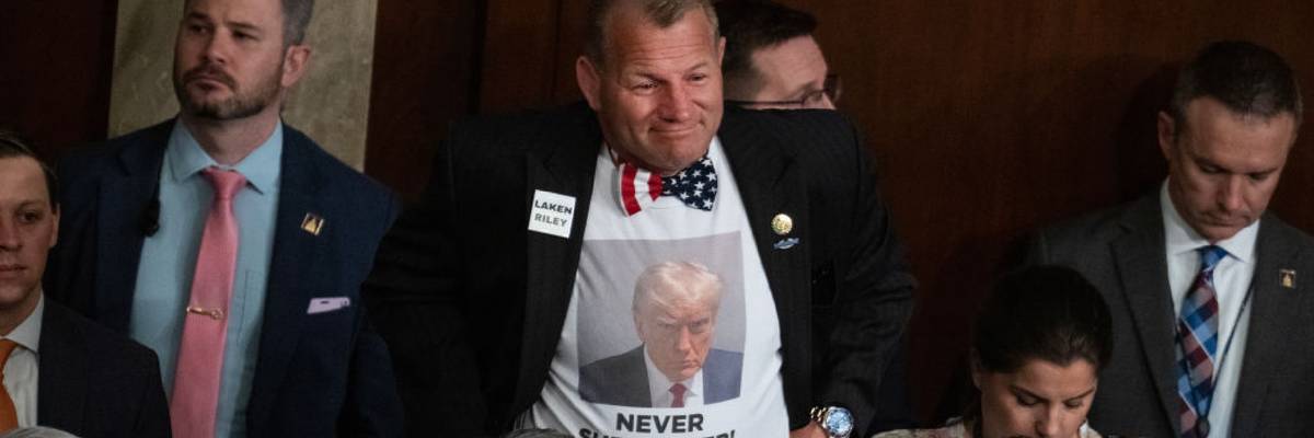 MAGA Texas Rep. Troy Nehls at 2024 State of the Union address