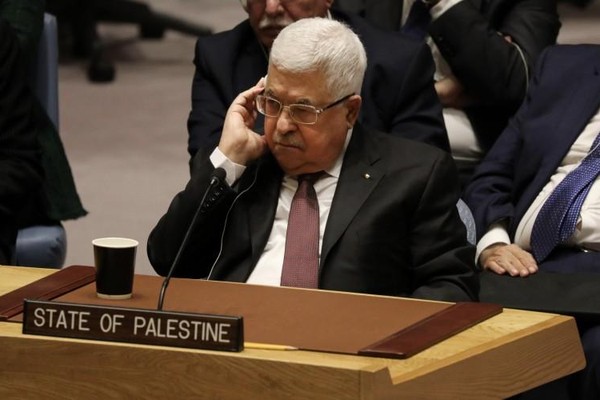 Mahmoud Abbas at the United Nations.
