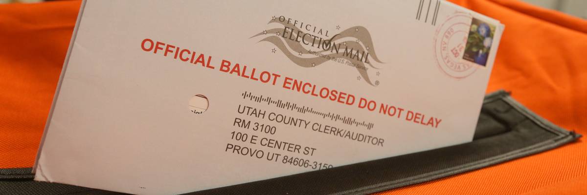 mail ballot in Utah