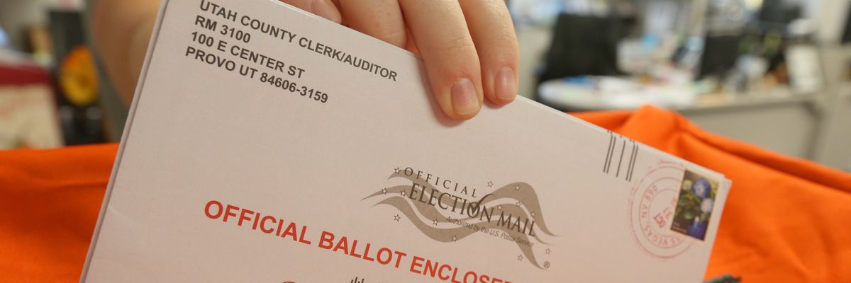 mail ballot in Utah