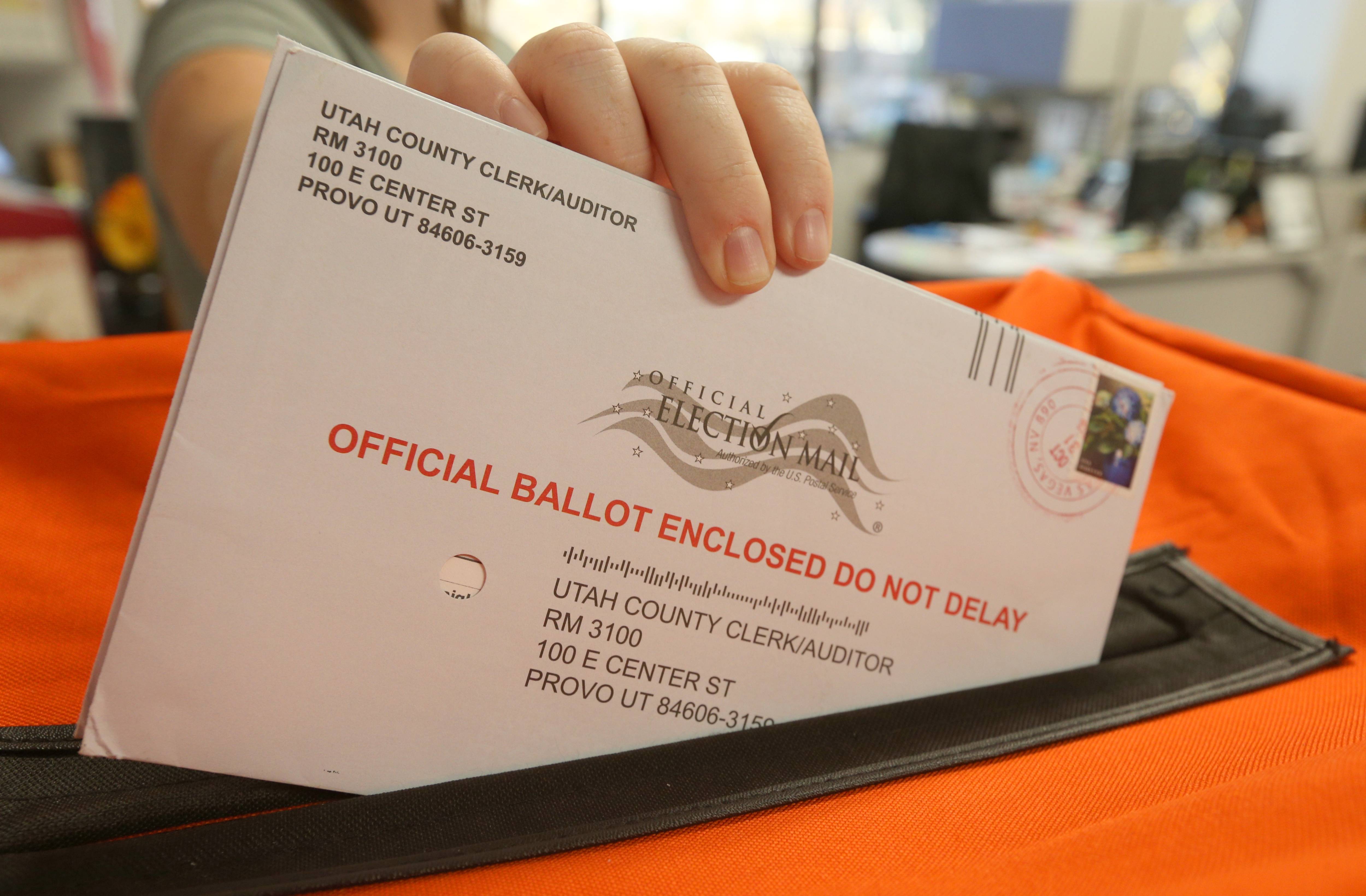 mail ballot in Utah