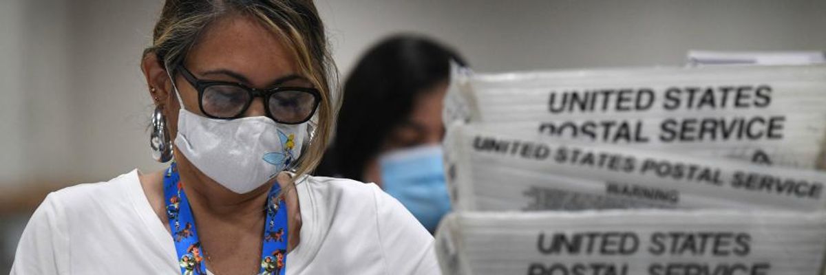 'Dangerously Authoritarian': Trump Says 'Hopefully' Courts Will Stop States From Counting Ballots After November 3