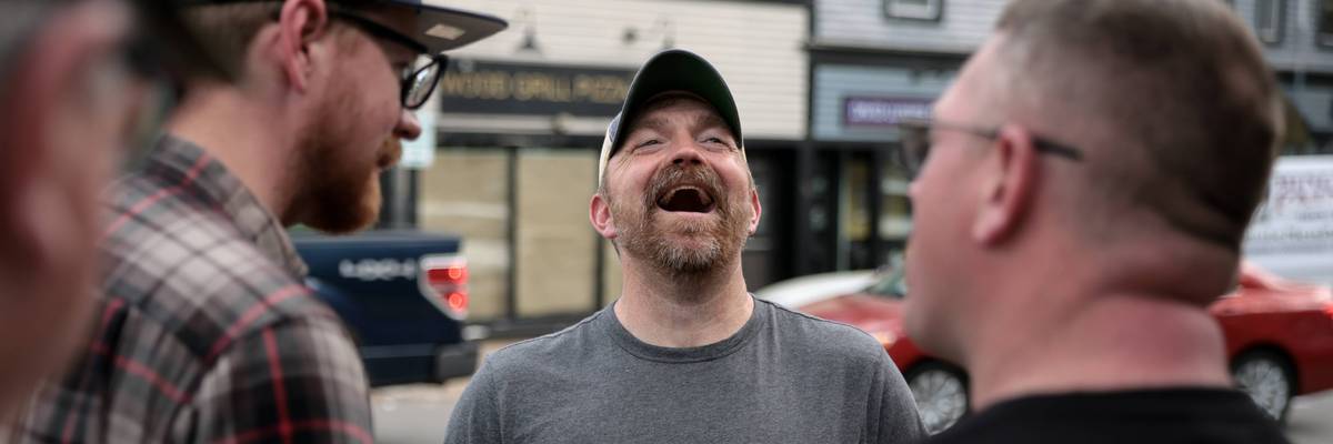 Maine Democratic Candidate For Senate Graham Platner Campaigns Across The State
